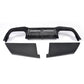 BMW Carbon Fiber MTC Style Rear Diffuser for F87 M2