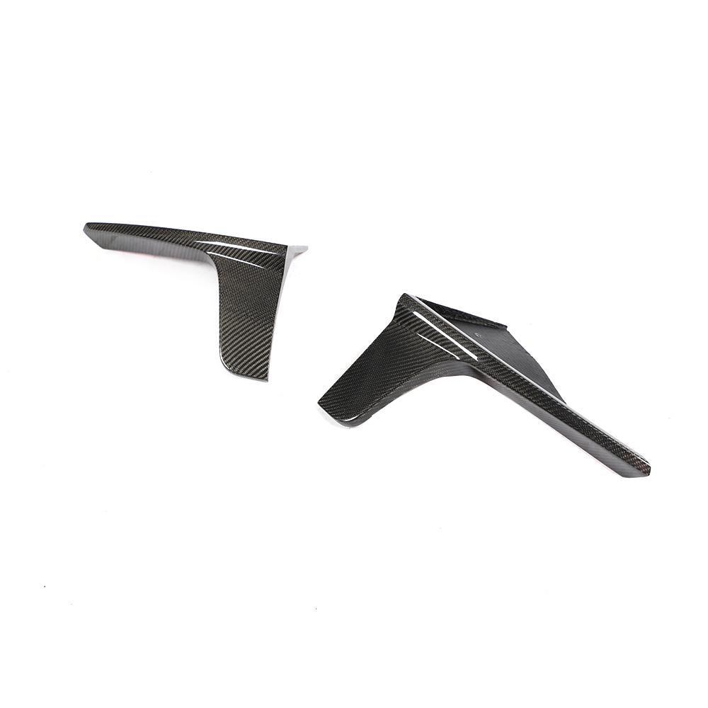 Tesla Carbon Fiber TOPSTH Designs Rear Bumper Spats for Model 3 2016-2023