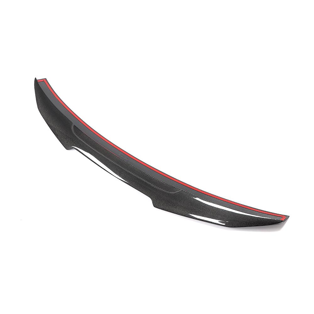 Audi B8 A4 Standard FL Carbon Fiber Rear Spoiler - PSM Style