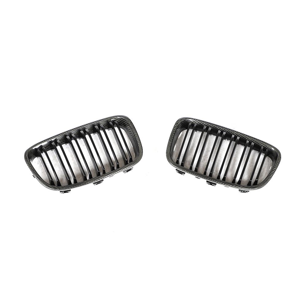 BWM Carbon Fiber Dual Slat Front Grille for F20 Pre-LCI