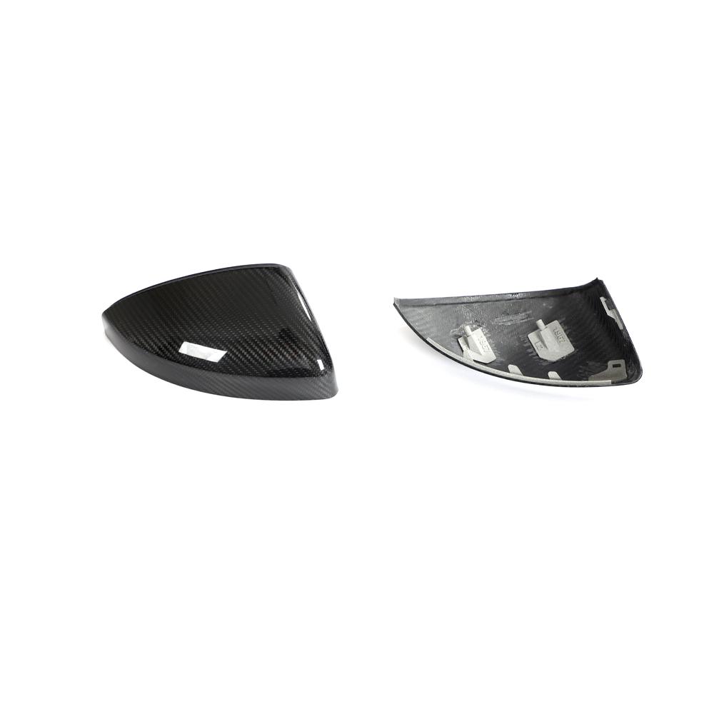 Audi Pre-Pregged Carbon Fiber Mirror Caps for R8 Gen 2 FL