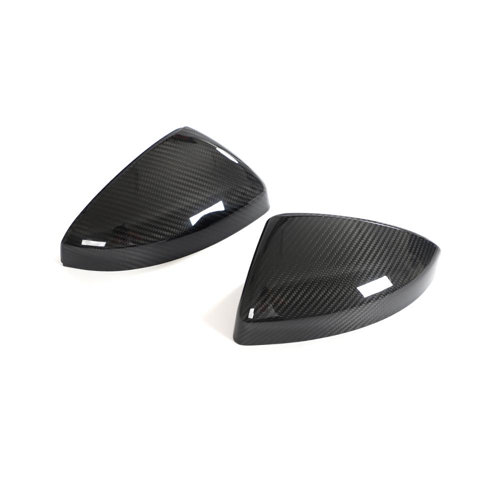 Audi Pre-Pregged Carbon Fiber Mirror Caps for R8 Gen 2 FL