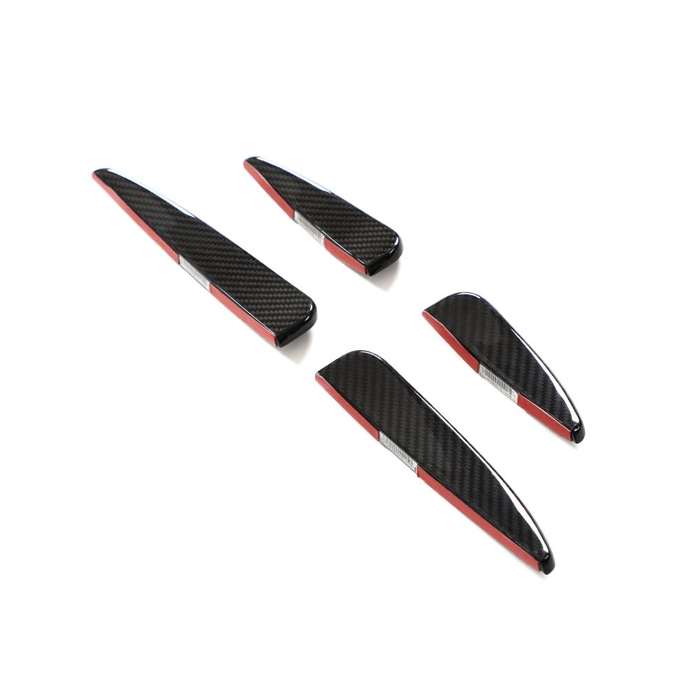 Audi Pre-Preg Carbon Fiber Capristo Style Front Canards for R8 Gen 2 FL