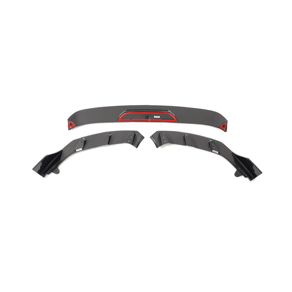 Divisor delantero de fibra de carbono preimpregnada de TOPSTH Designs para BMW G87 M2