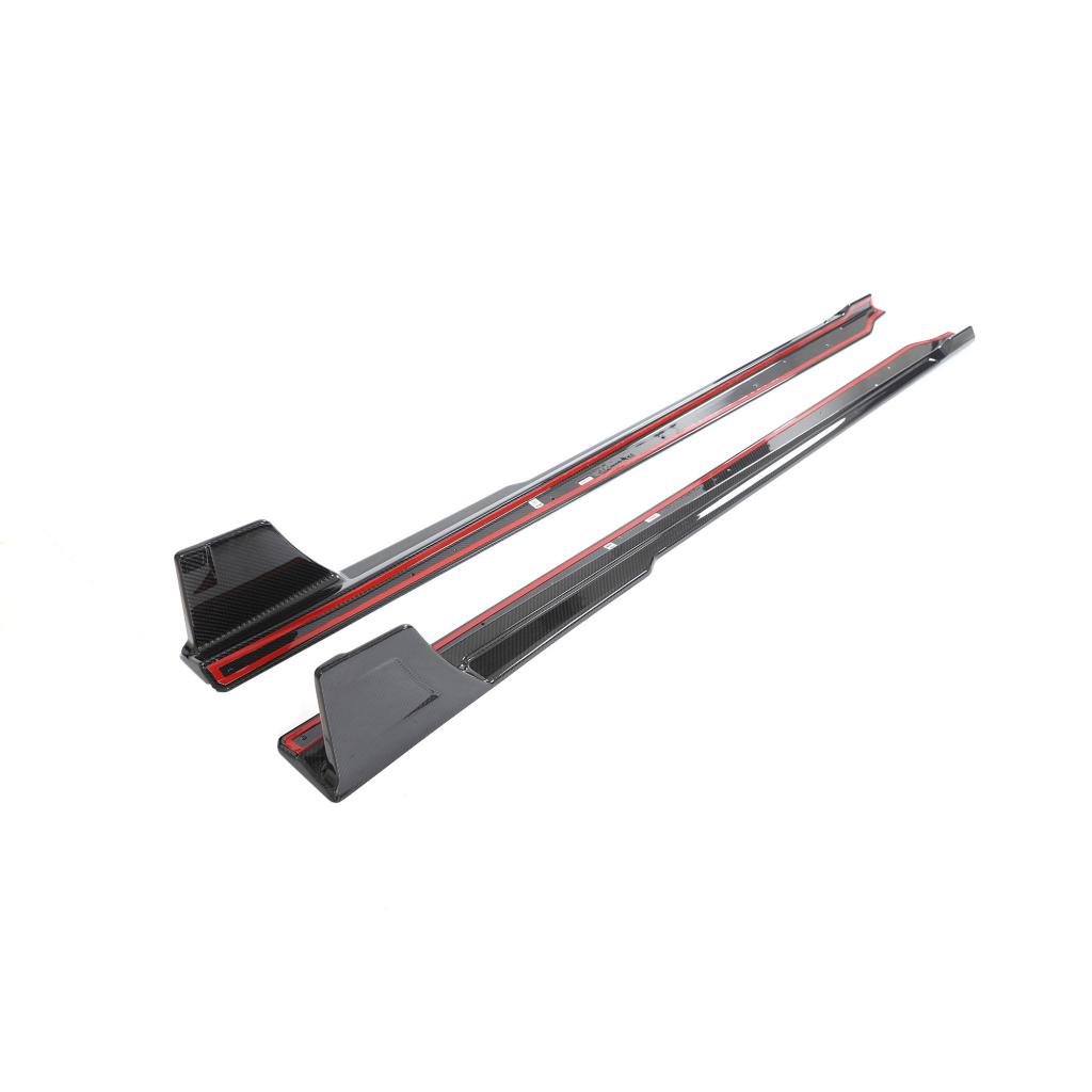 BMW Pre-Preg Carbon Fiber TOPSTH Designs Side Skirts for G87 M2
