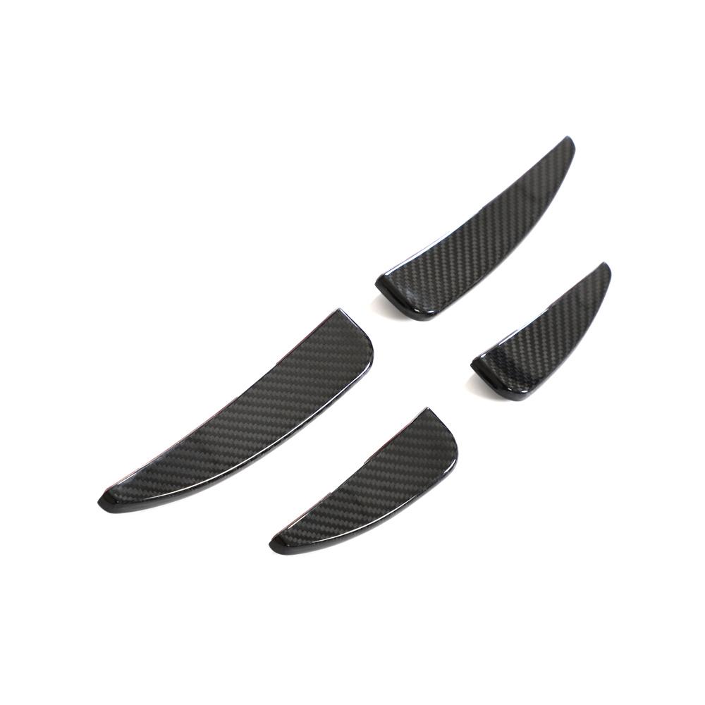Audi Pre-Preg Carbon Fiber Capristo Style Front Canards for R8 Gen 2 FL