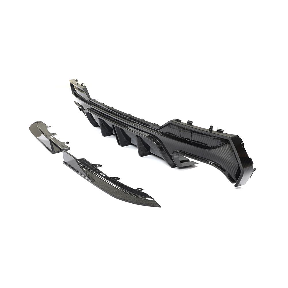 BMW Carbon Fiber Karbel Style Rear Diffuser for G22 (2020+)