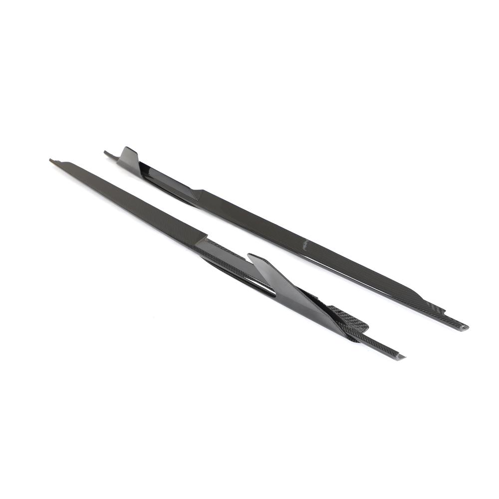 Audi Pre-Pregged Carbon Fiber Capristo Style Side Skirts for R8 Gen 2 FL