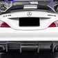 Mercedes W117 Carbon Fiber Rear Diffuser - GT Style