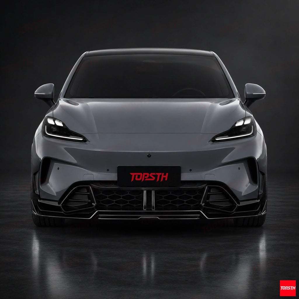 TBRO Style ABS Body Kit for 2025+ MG4 EV mulan, Front View.