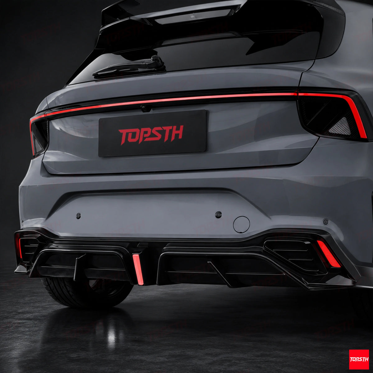 Mg4 Rear Spoiler 2025+ MG4 EV mulan TBRO Style ABS Body Kit | TOPSTH