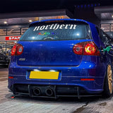 Volkswagen Rear Diffuser Canards/Spats Extensions for Golf MK5 R32 (2005-2009)