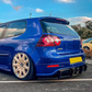 Volkswagen Rear Diffuser Canards/Spats Extensions for Golf MK5 R32 (2005-2009)