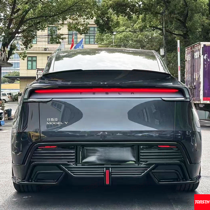 Tesla Model Y Juniper (2025+) ABS Body Kit - Front Lip, Side Skirts, Rear Diffuser for Sporty Style & Performance