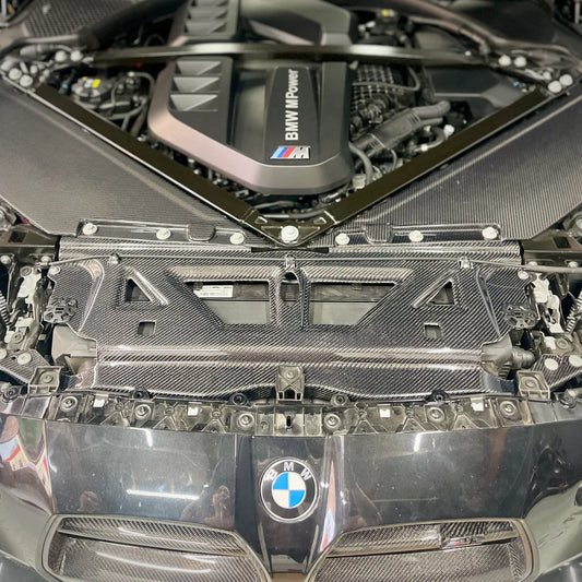 BMW Pre-Pregged Carbon Fiber OEM Style Engine Intake Cover for G80 M3 & G82 M4 (2020+)