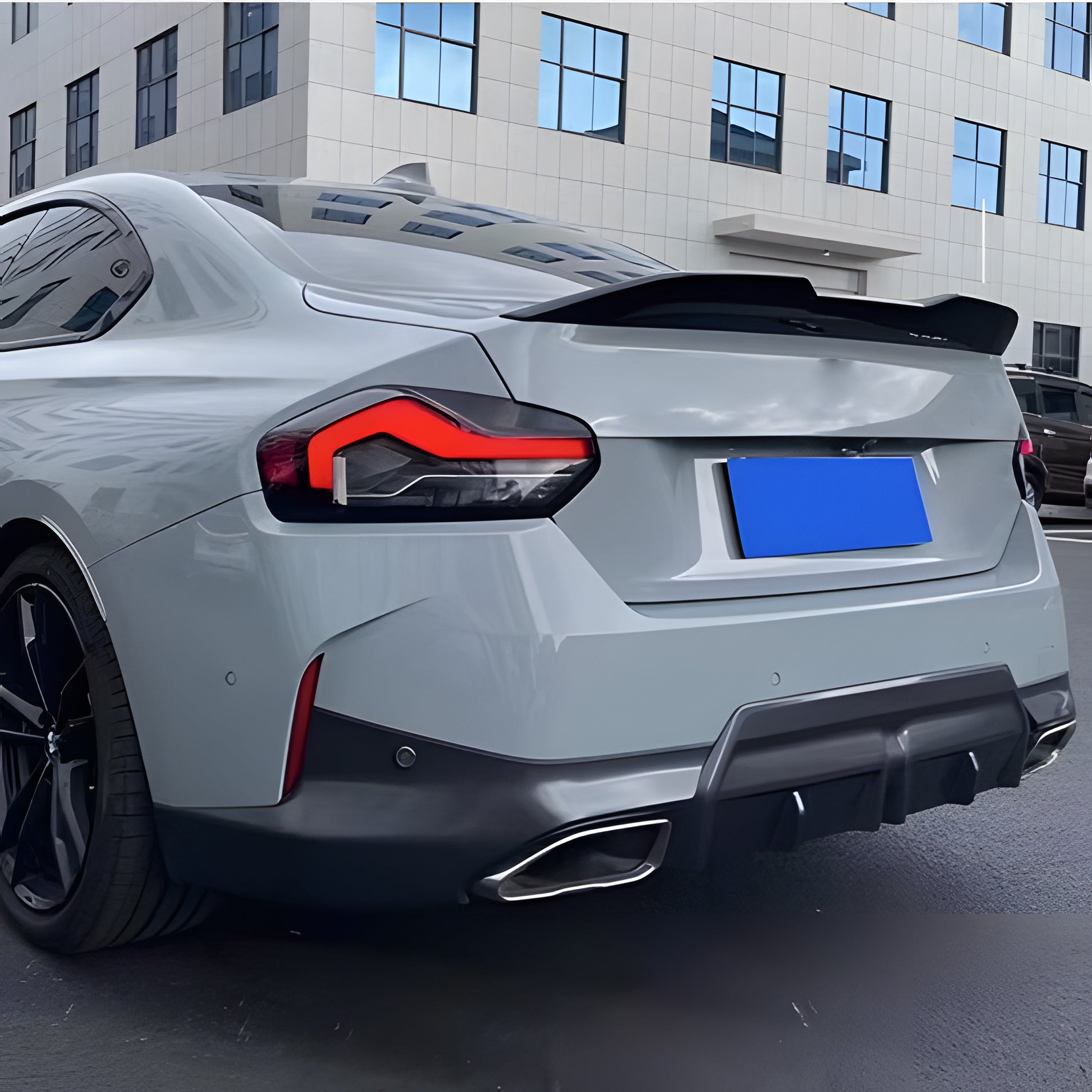 BMW G42 & G87 M2 Gloss Black Rear Spoiler - M Performance Style