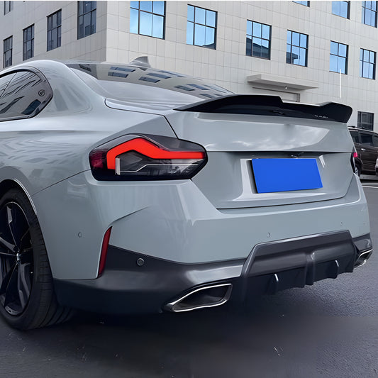 BMW G42 & G87 M2 Gloss Black Rear Spoiler - M Performance Style