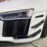 Audi Carbon Fiber Front Canards for R8 Gen 2