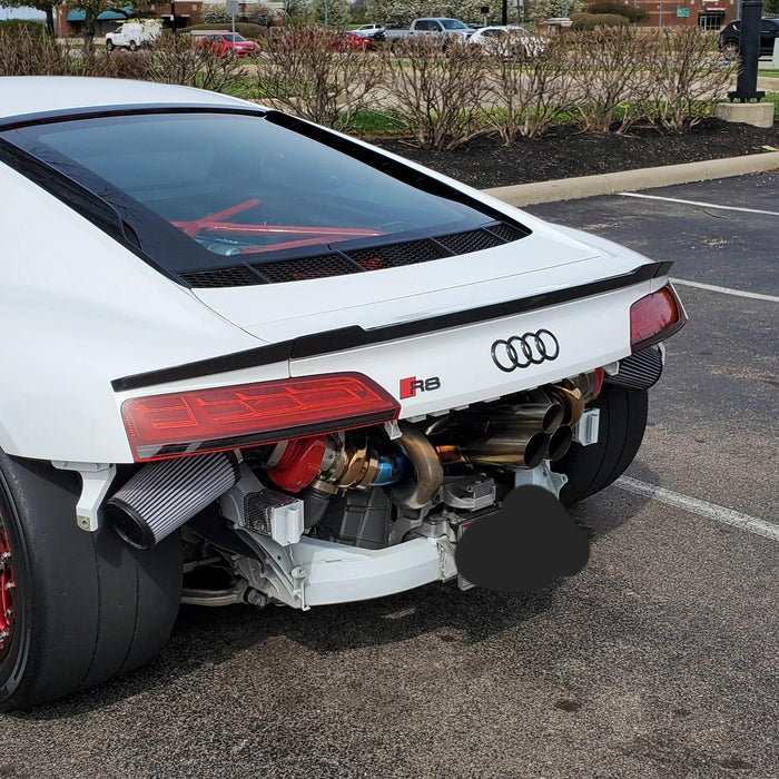 Audi Carbon Fiber Rear Spoiler Lip for R8 Gen 2 PFL