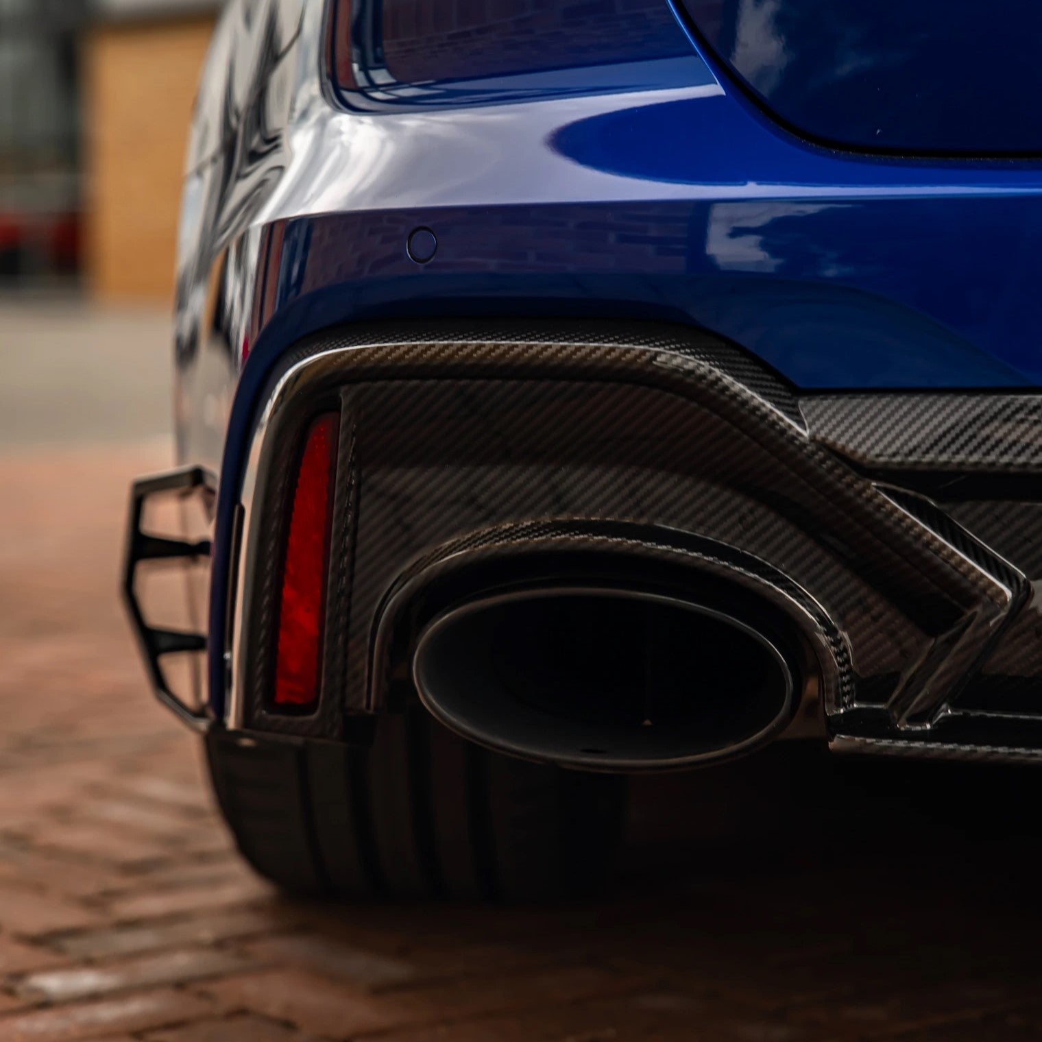 Audi Pre-Pregged Carbon Fiber Empero Designs Rear Diffuser for RS6 & RS7 (2019+)