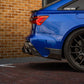 Audi Pre-Pregged Carbon Fiber Empero Designs Rear Diffuser for RS6 & RS7 (2019+)