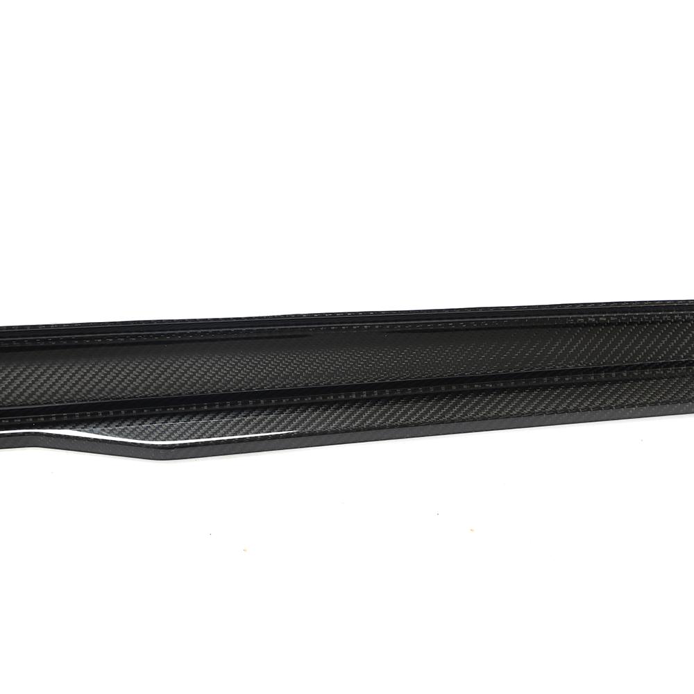 Audi Pre-Pregged Carbon Fiber Topsth Designs Side Skirts for C8 RS6 & RS7 (2019+)