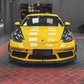 Porsche TAKD V1 Pre-Preg Carbon Fiber Front Splitter for 718 Cayman & Boxter