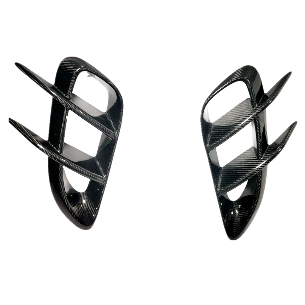 Porsche TAKD Pre-Preg Carbon Fiber Side Vents for 718 Cayman & Boxter