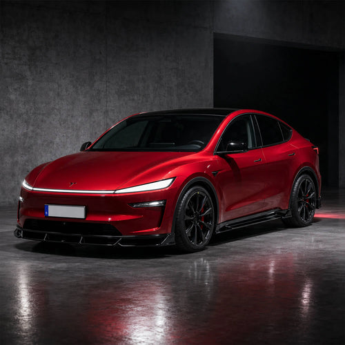  TOPSTH Xtan Style ABS Body Kit for 2025+ Telsa YL/YYY, Front 3 Quarter View.