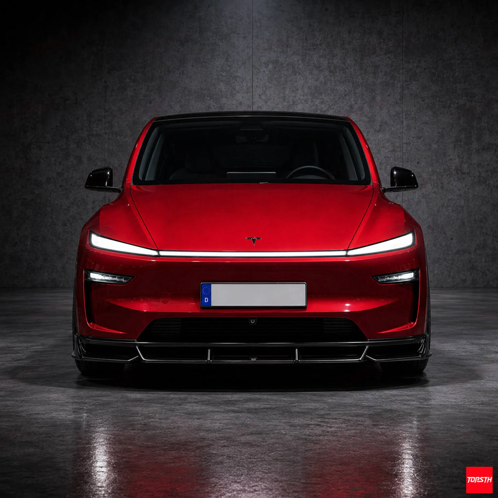 TOPSTH Xtan Style ABS Body Kit for 2025+ Telsa YL/YYY, Front View.