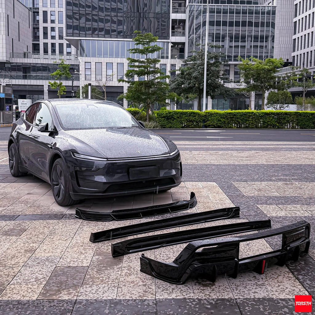  TOPSTH Xtan Style ABS Body Kit for 2025+ Telsa YL/YYY, Package Includes.