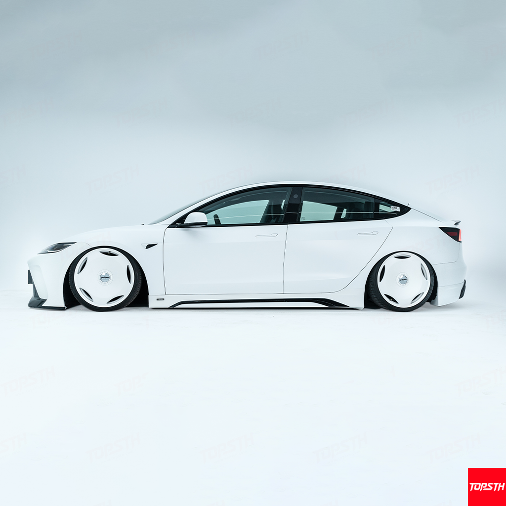 Tesla Model 3 (2024+) Yofer Full PP Body Kit – Sport Front Bumper, Lip, Side Skirts & Rear Diffuser