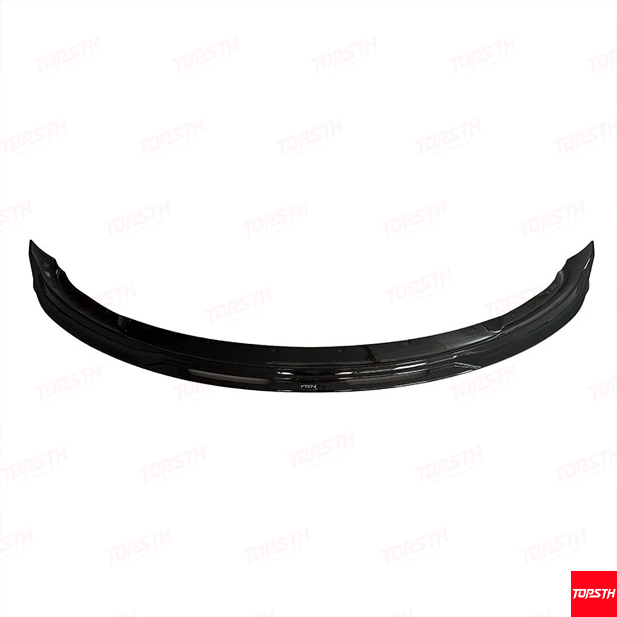 Black car bumper on a white background with Topsh logo.