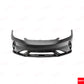 Unpainted ABS plastic replacement front bumper unit for Tesla Model 3 Highland 2024.