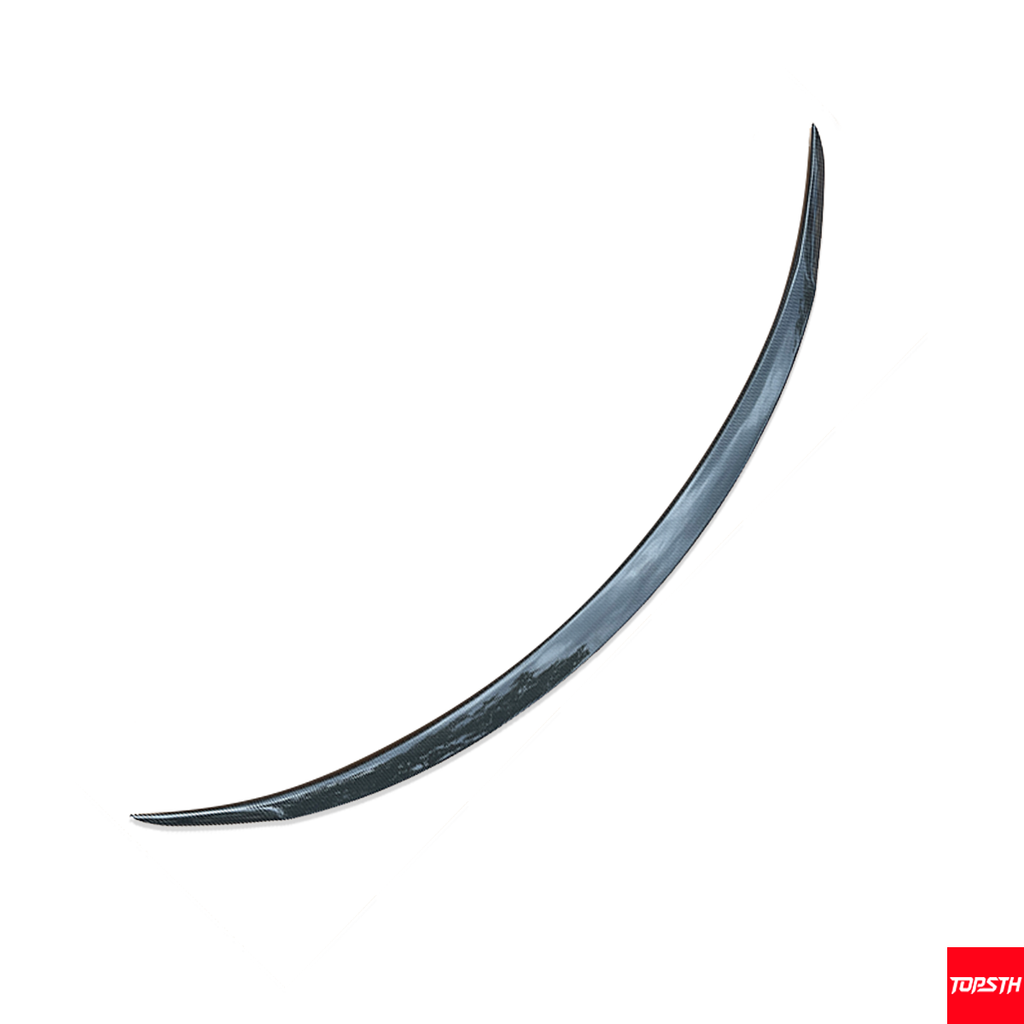 Tesla Model Y Juniper (2025+) Dry Carbon Fiber P-Style Rear Wing Spoiler