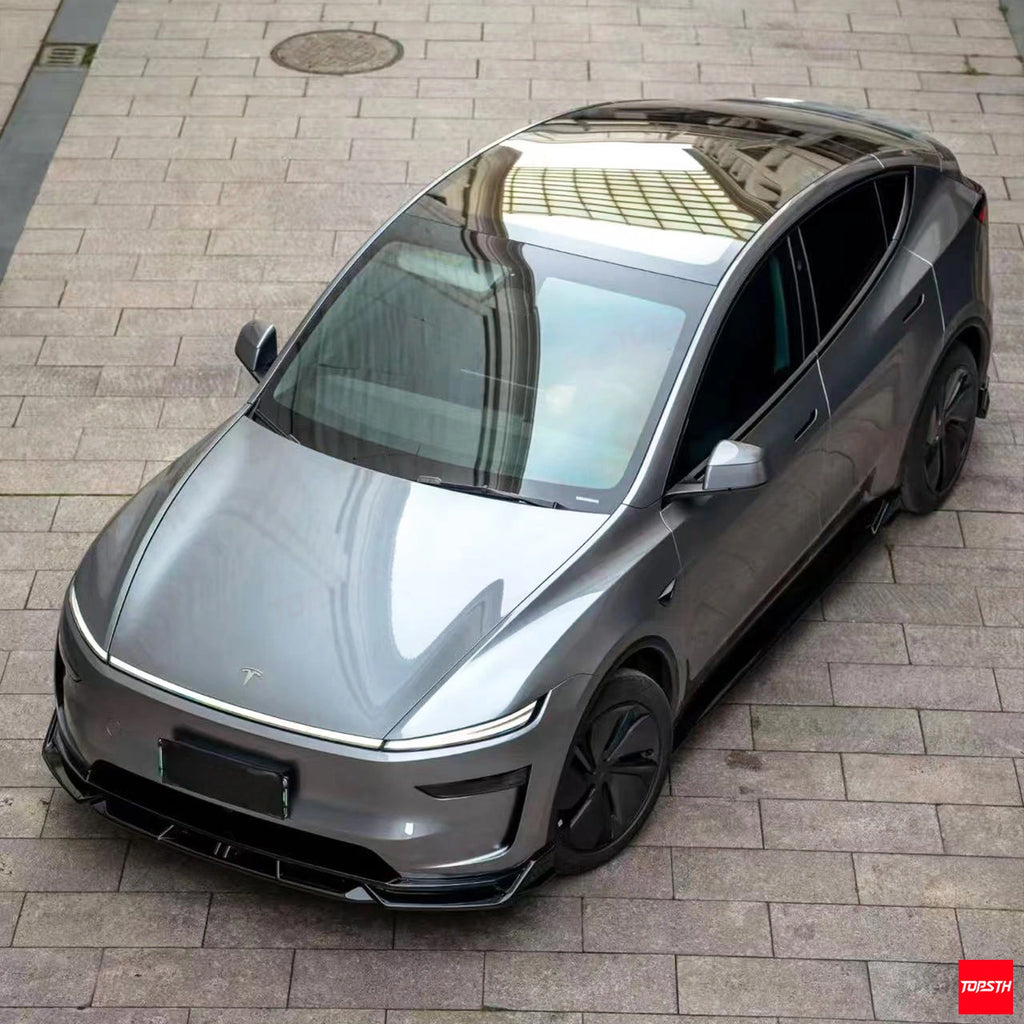 TOPSTH BOTC Style ABS Body Kit for 2025+ Tesla Model Y juniper, Rear 3 Quarter View.