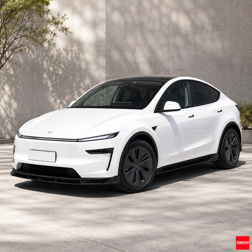 TOPSTH RES Style ABS Body Kit for 2025+ Tesla Model Y juniper, Rear 3 Quarter View.