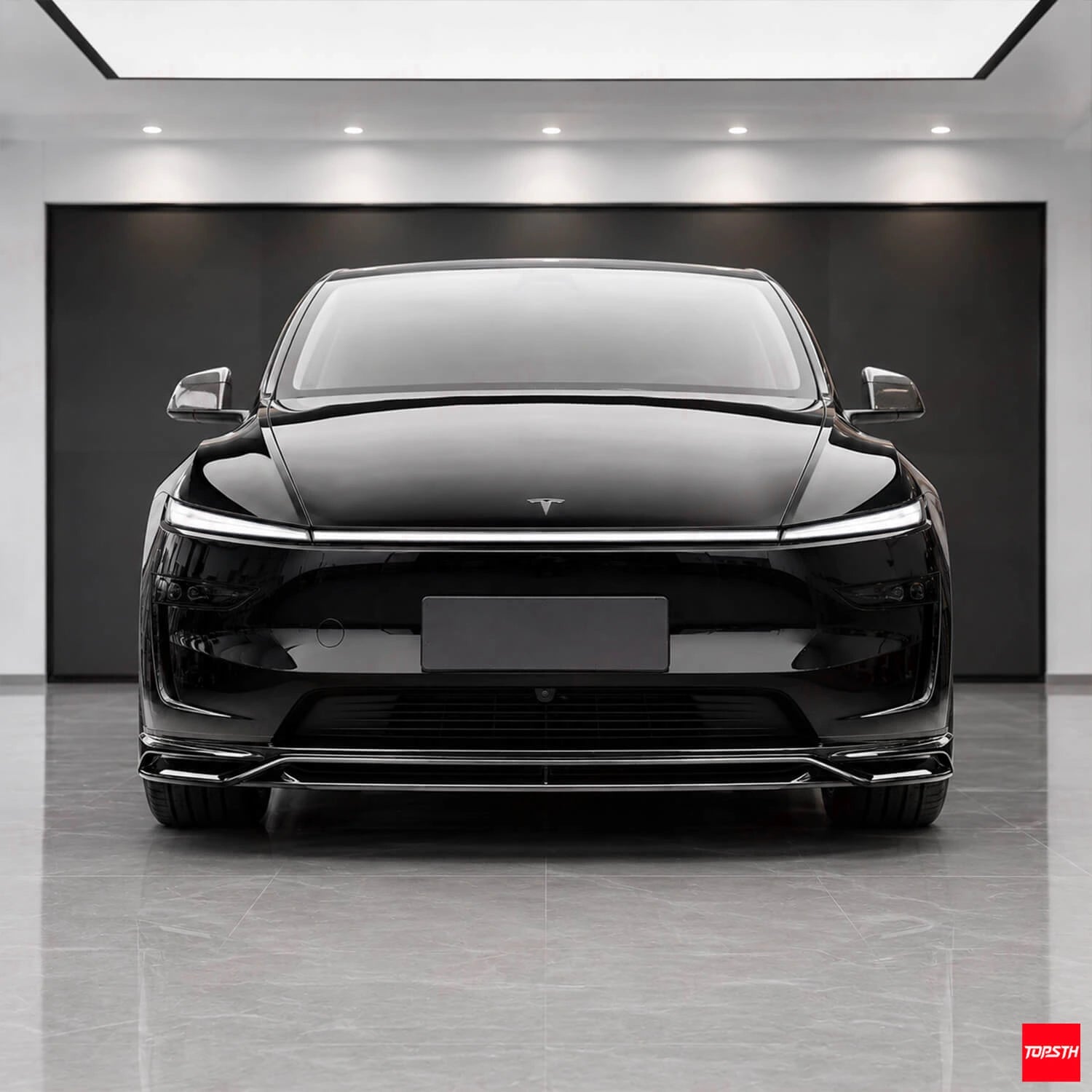 TOPSTH MRK Style ABS Body Kit for 2025+ Tesla Model YL, Front View.