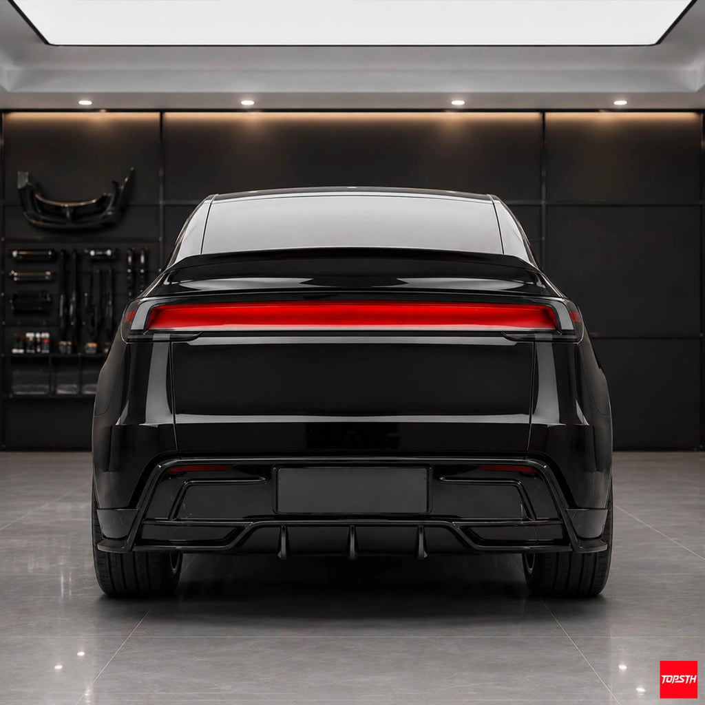 TOPSTH MRK Style ABS Body Kit for 2025+ Tesla Model YL, Rear View.