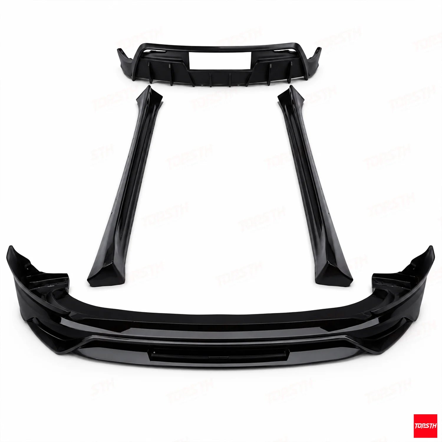 TOPSTH SP Style ABS Body Kit for 2025+ Tesla Model YL/YYY, White Background Parts.