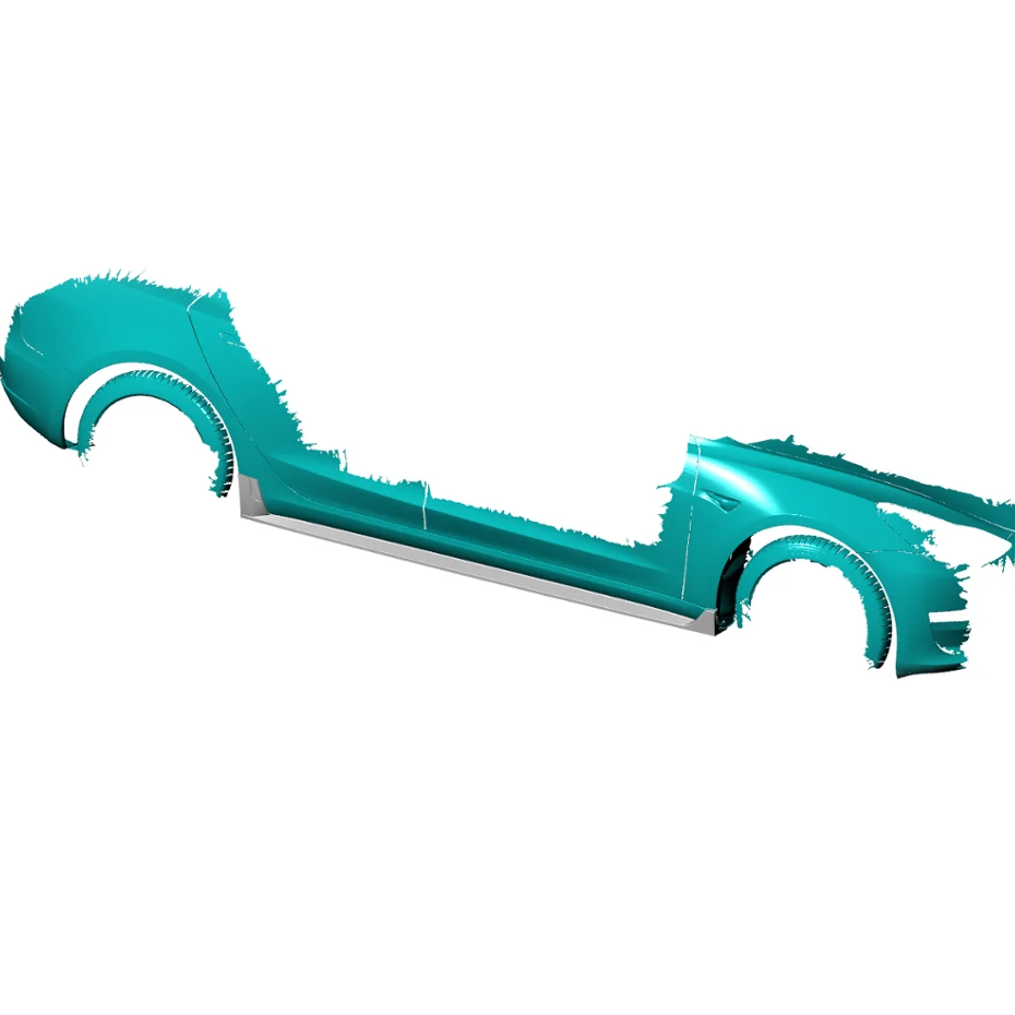 Tesla Carbon Fiber RevoZport Style Seitenschweller für Modell 3 2016-2023