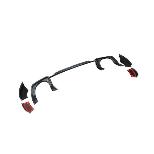 Audi MK3 TTS & TTRS PFL Carbon Fiber Rear Diffuser - ABT Style