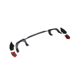 Audi MK3 TTS & TTRS PFL Carbon Fiber Rear Diffuser - ABT Style