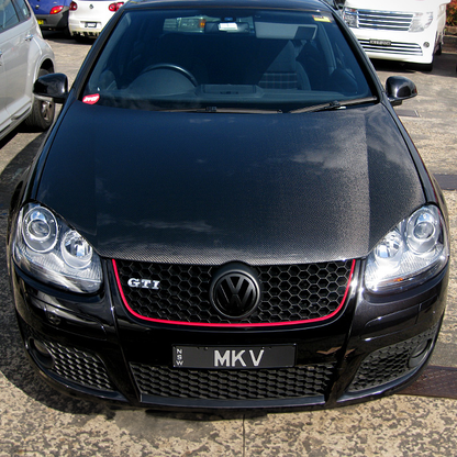 Volkswagen Motorhaube im OEM-Stil aus Karbonfaser für Golf MK5 GTI 