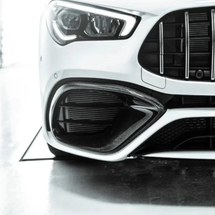 Mercedes W118 Carbon Fiber Front Air Vent Cover Canards