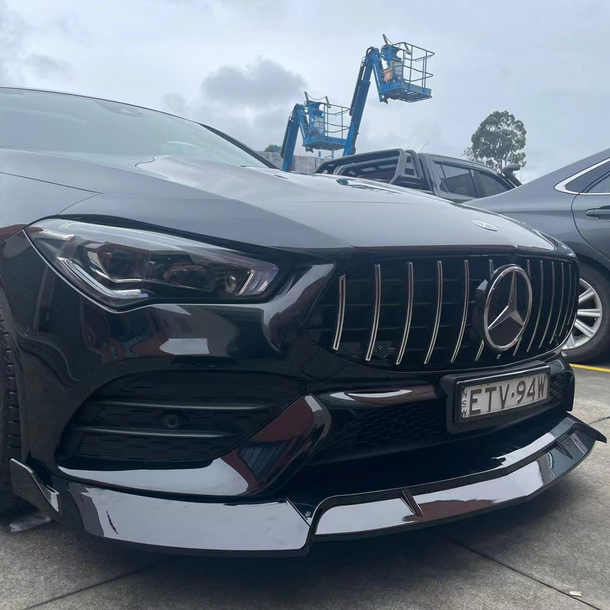 Mercedes Brabus Style Front Splitter for W118 (2019-2023) Car Part Google Ads