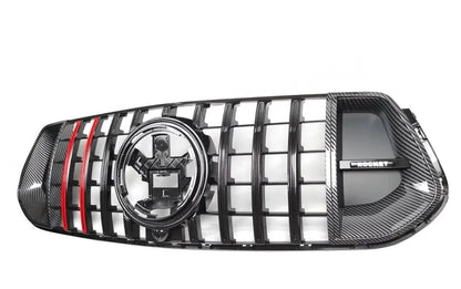 Mercedes W167 Brabus Style Carbon Fiber Front Grille
