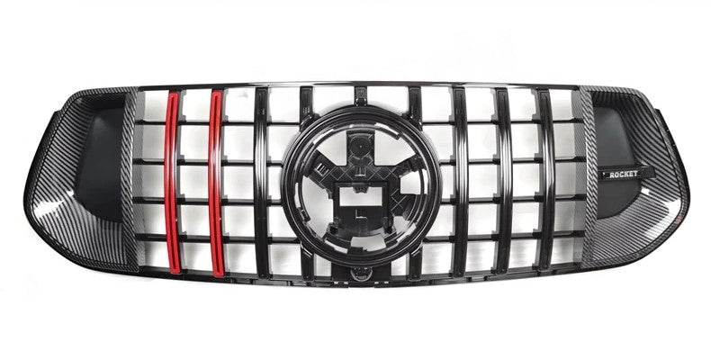 Mercedes W167 Brabus Style Carbon Fiber Front Grille