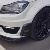 Mercedes Carbon Fiber Front Bumper Air Vent Trim for W204 C63 FL
