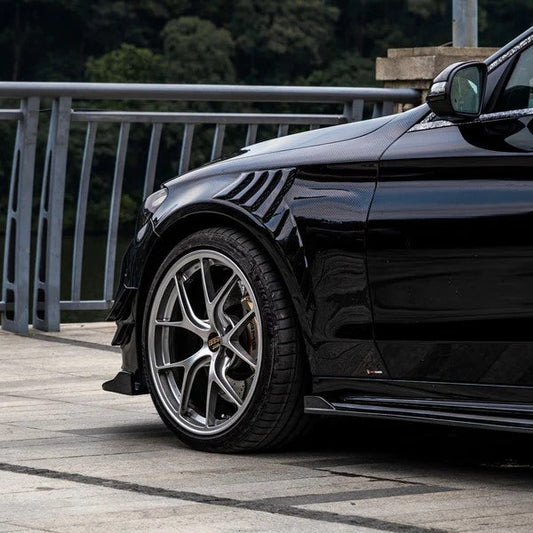 BMW Pre-Pregged Carbon Fiber Topsth Designs Front Fenders for W205 C63/S Sedan Wagon (2015-2021) Google Ads 3